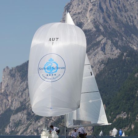 Seehotel Schwan Gmunden Eksteriør billede